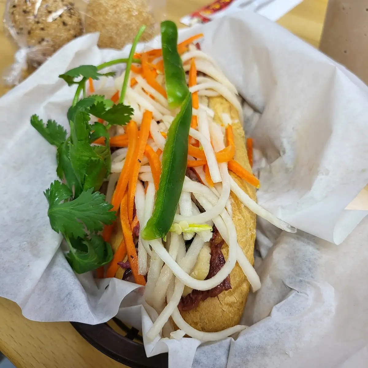 Banh MI Pork Roll