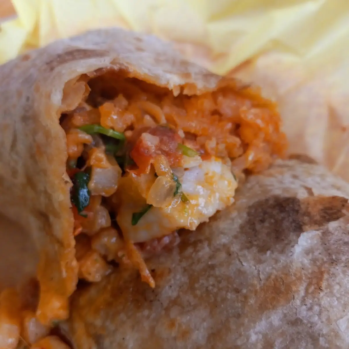 Surf and Turf Burrito