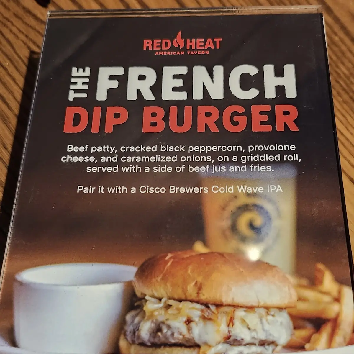 The French Dip Burger