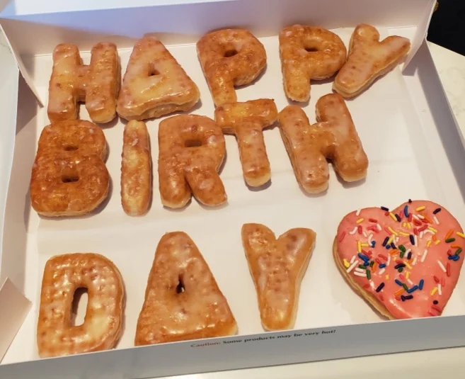Happy Birthday Donuts