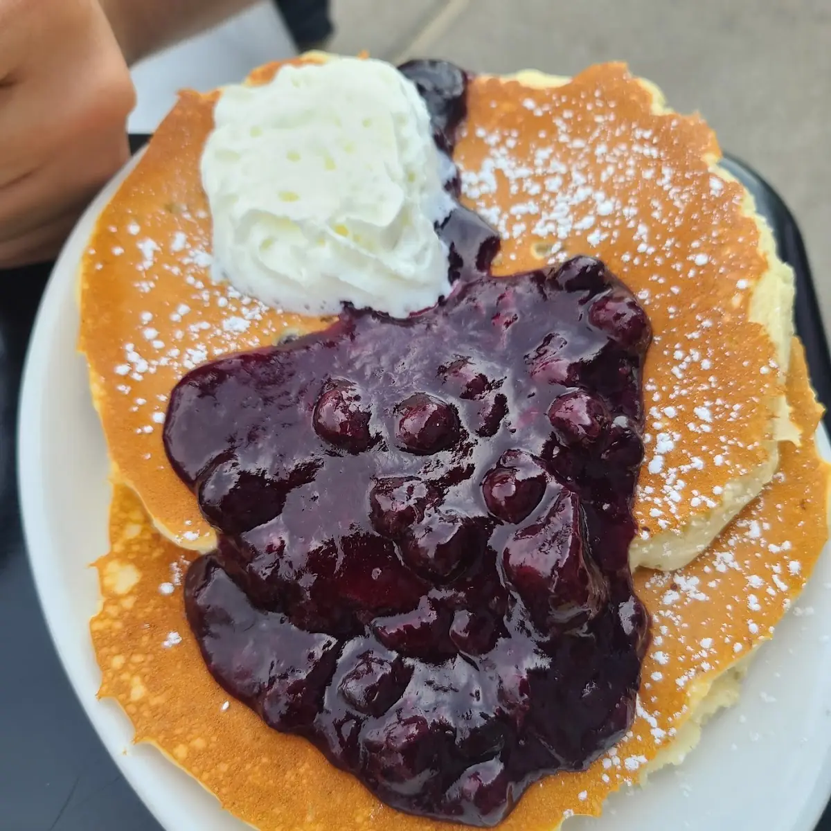 Lemon Blueberry Pancakes