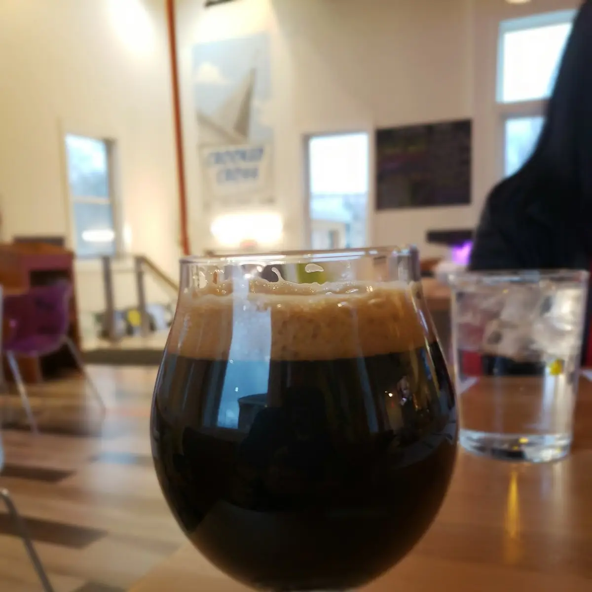 Dark Stout Beer Glass