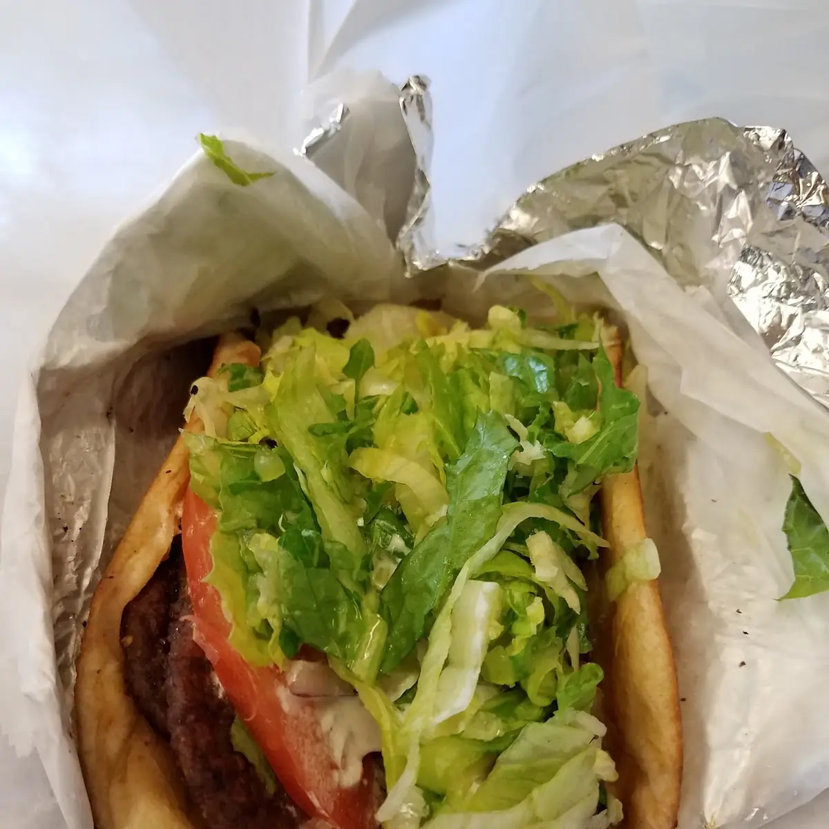 Beef Gyro Sandwich