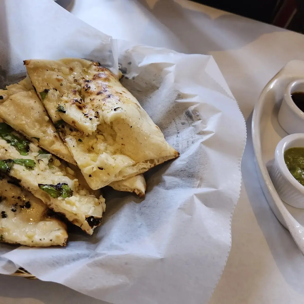 Garlic Naan Bread