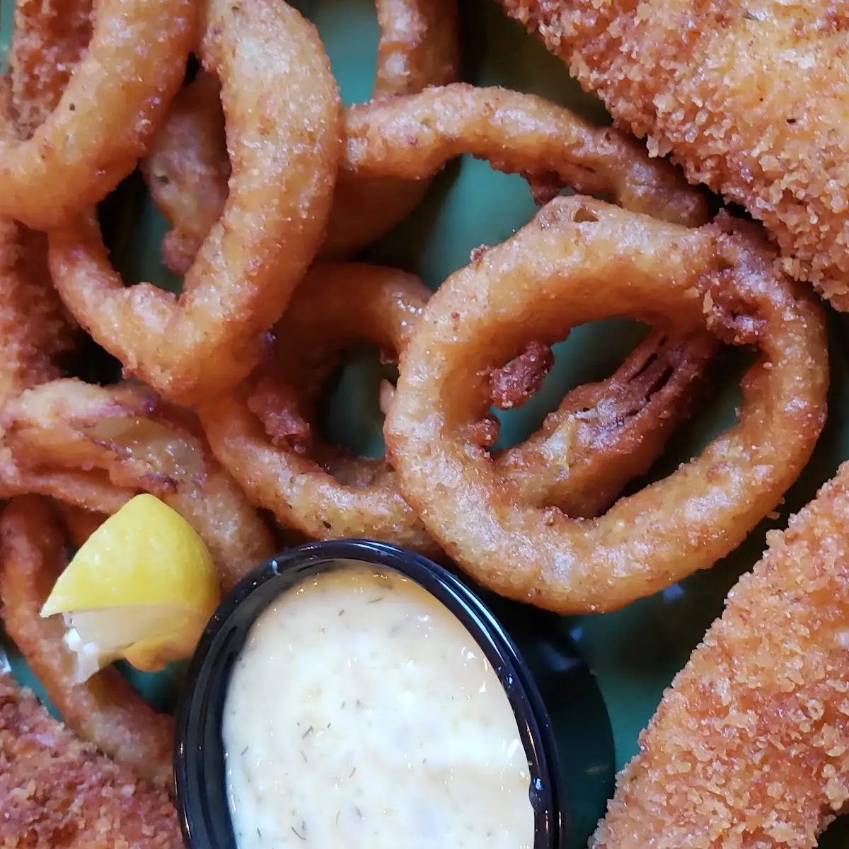 Fish and Onion Rings