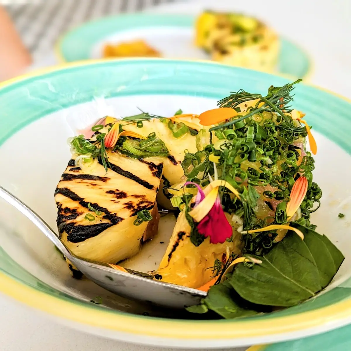 Grilled Pineapple Salad