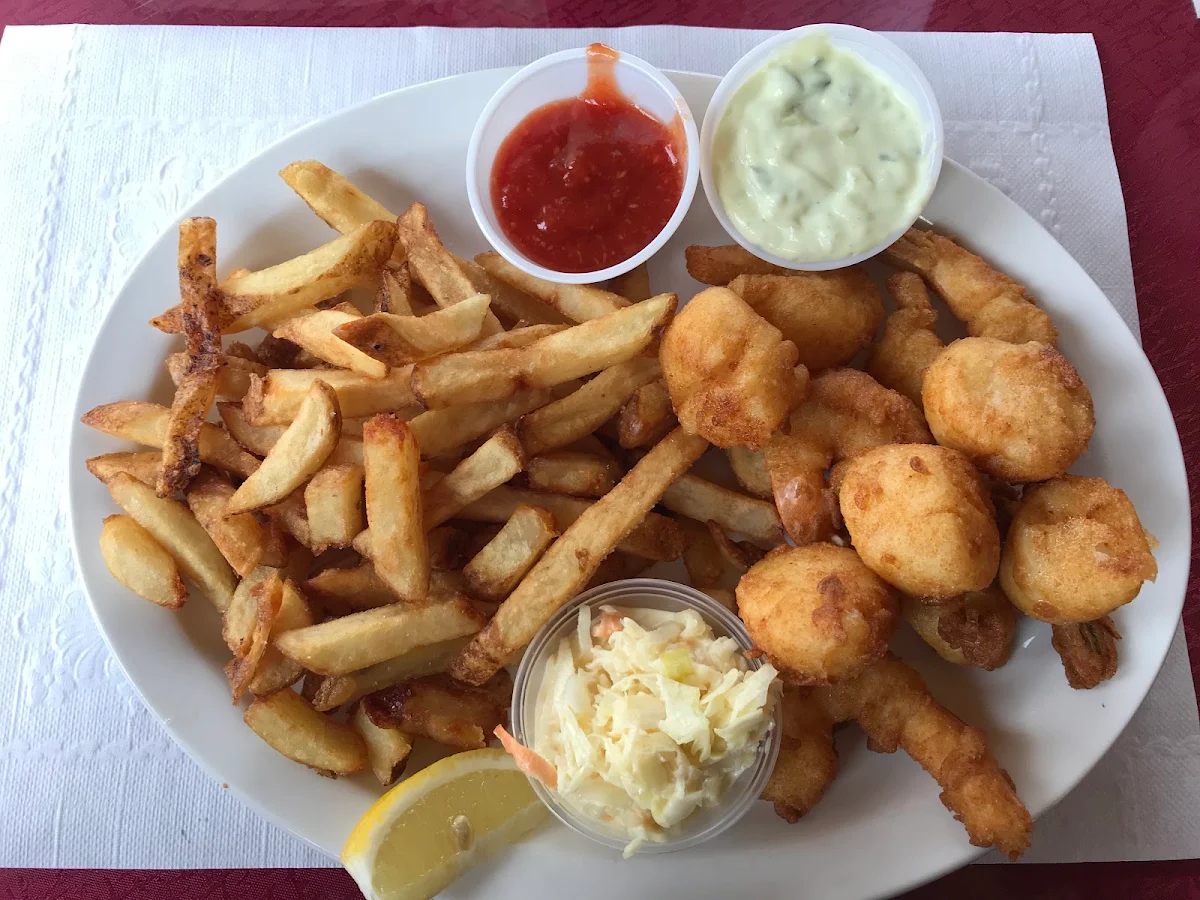 Battered Shrimp, Log Cabin