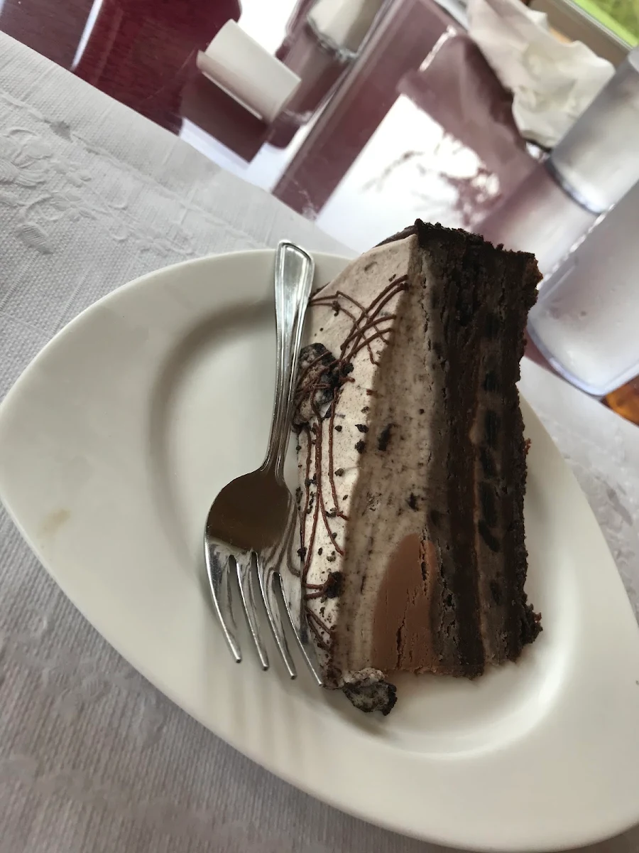 Chocolate Fudge Cake, Log Cabin