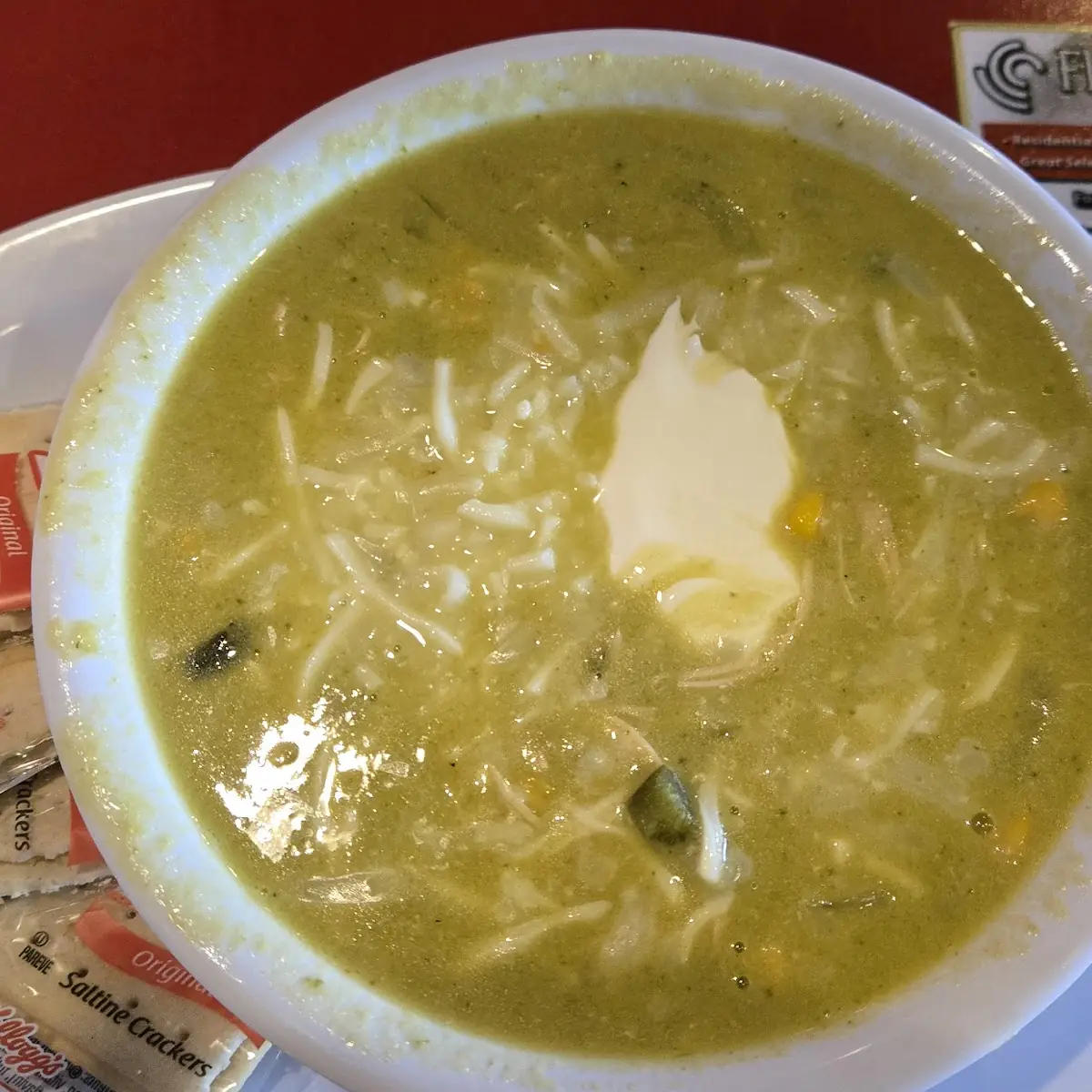 Chicken Poblano Soup