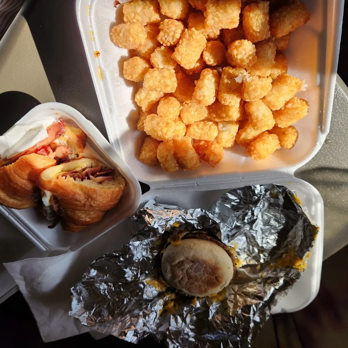 Sausage Egg and Cheese Muffin