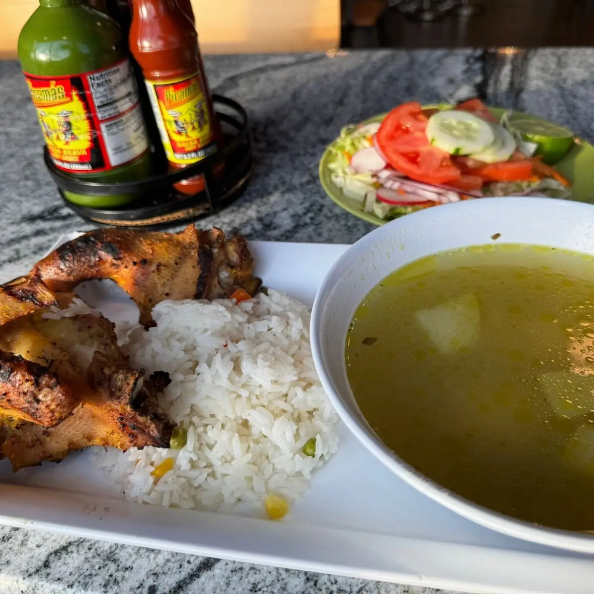 Sopa de Gallina Asada