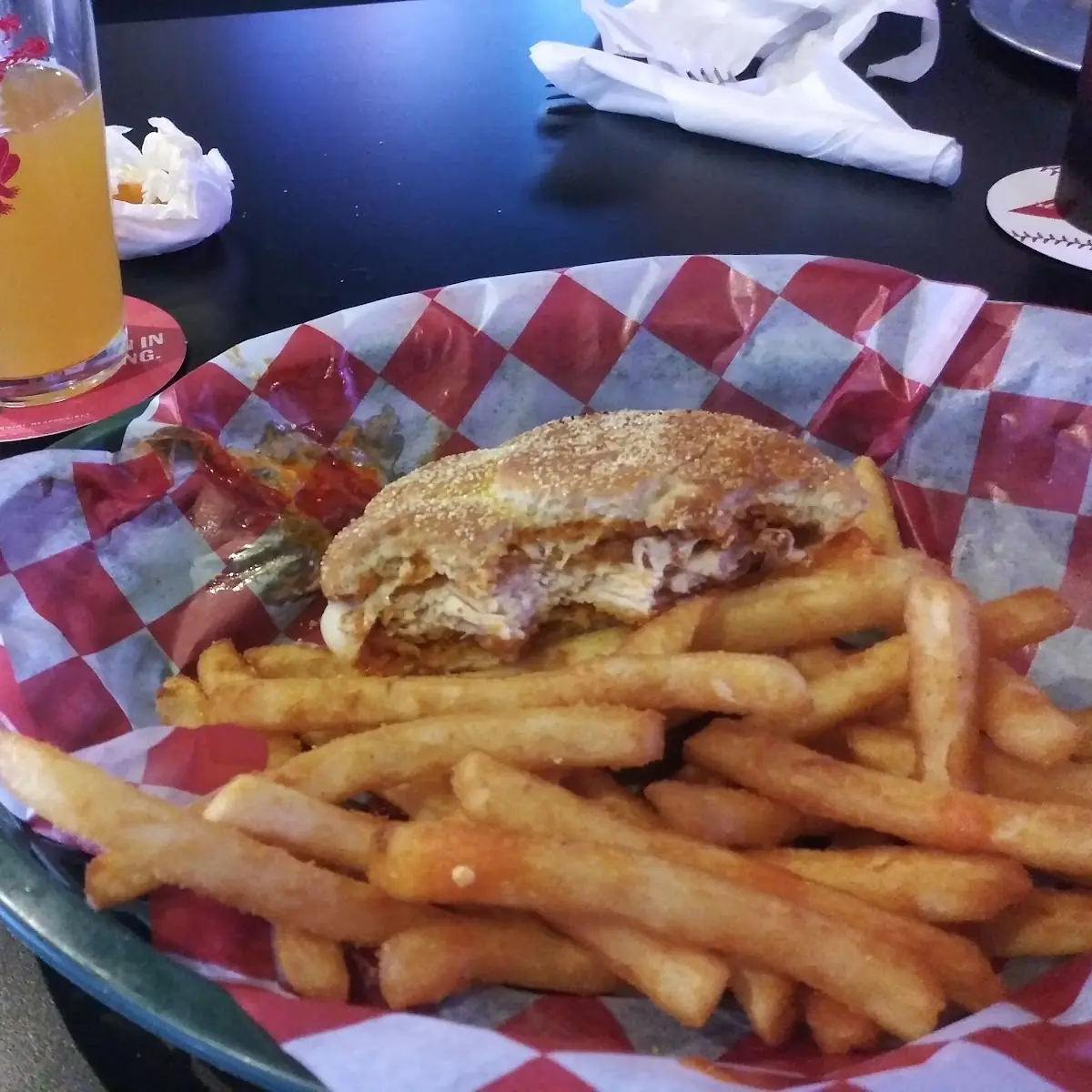 Spicy Chicken Sandwich & Fries