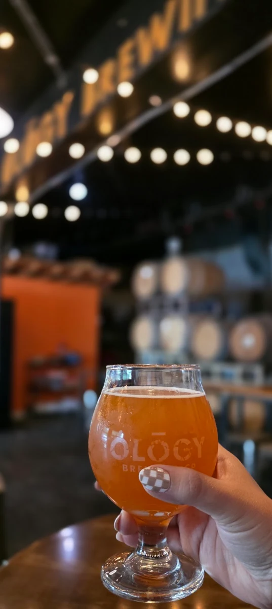 Light Craft Beer Glass