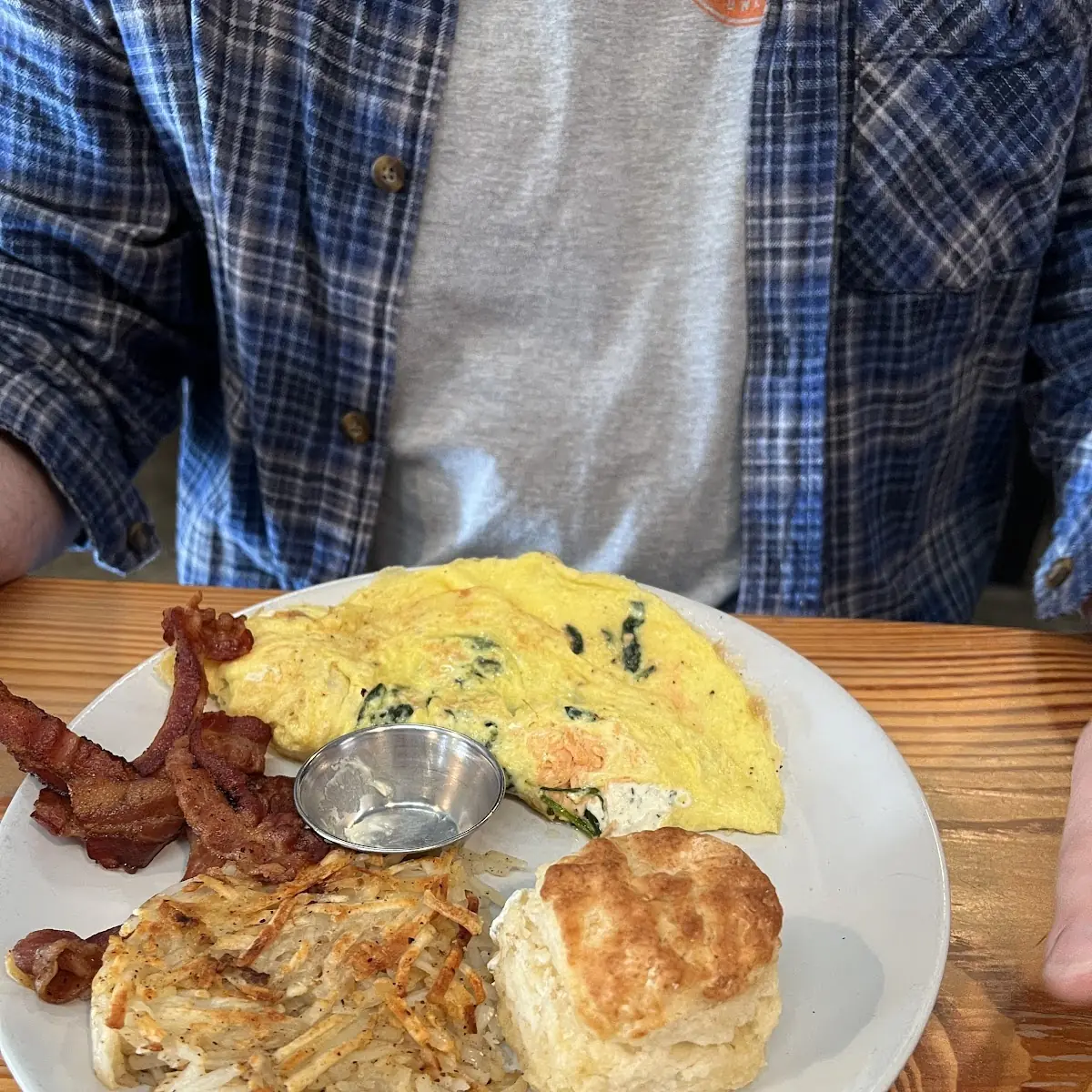 Smoked Salmon Omelette