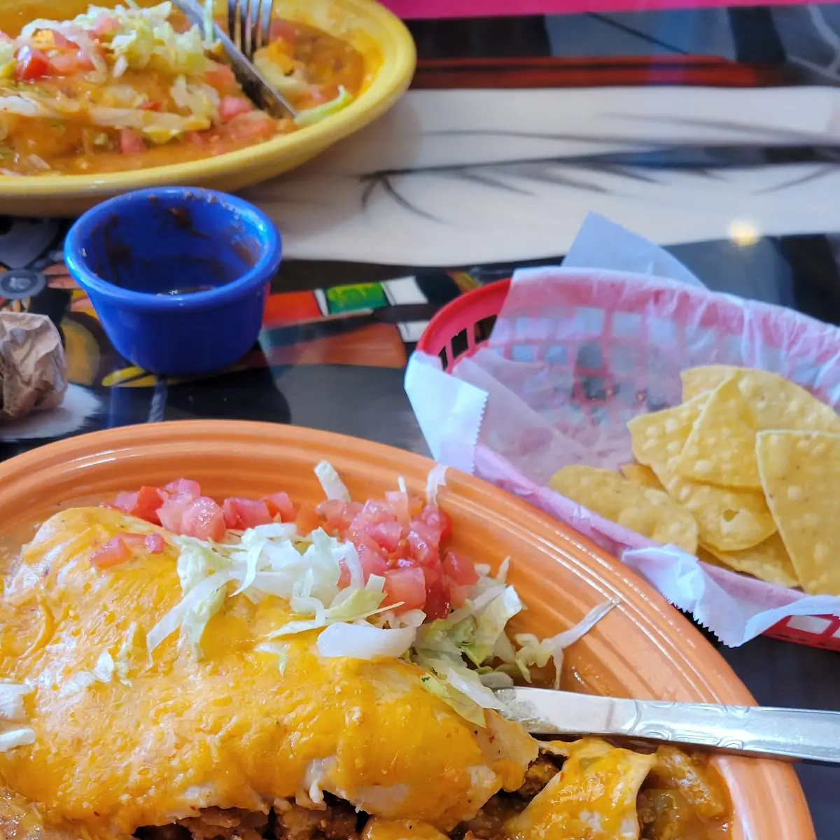 Cheese Enchilada Beef Burrito & Tamale