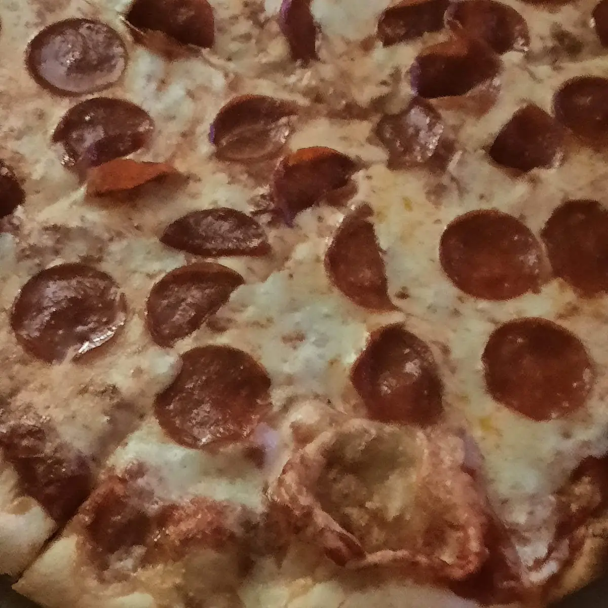 Pepperoni and Extra Cheese Pizza