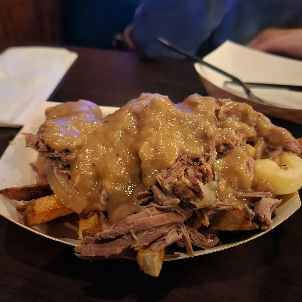 Poutine with Roast Beef