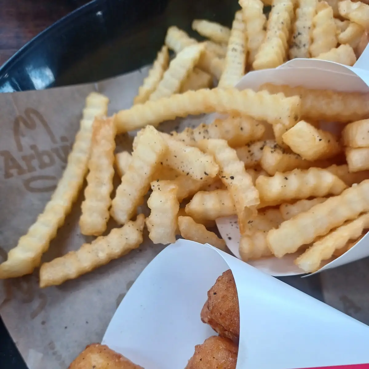 Fries and Cheese Sticks