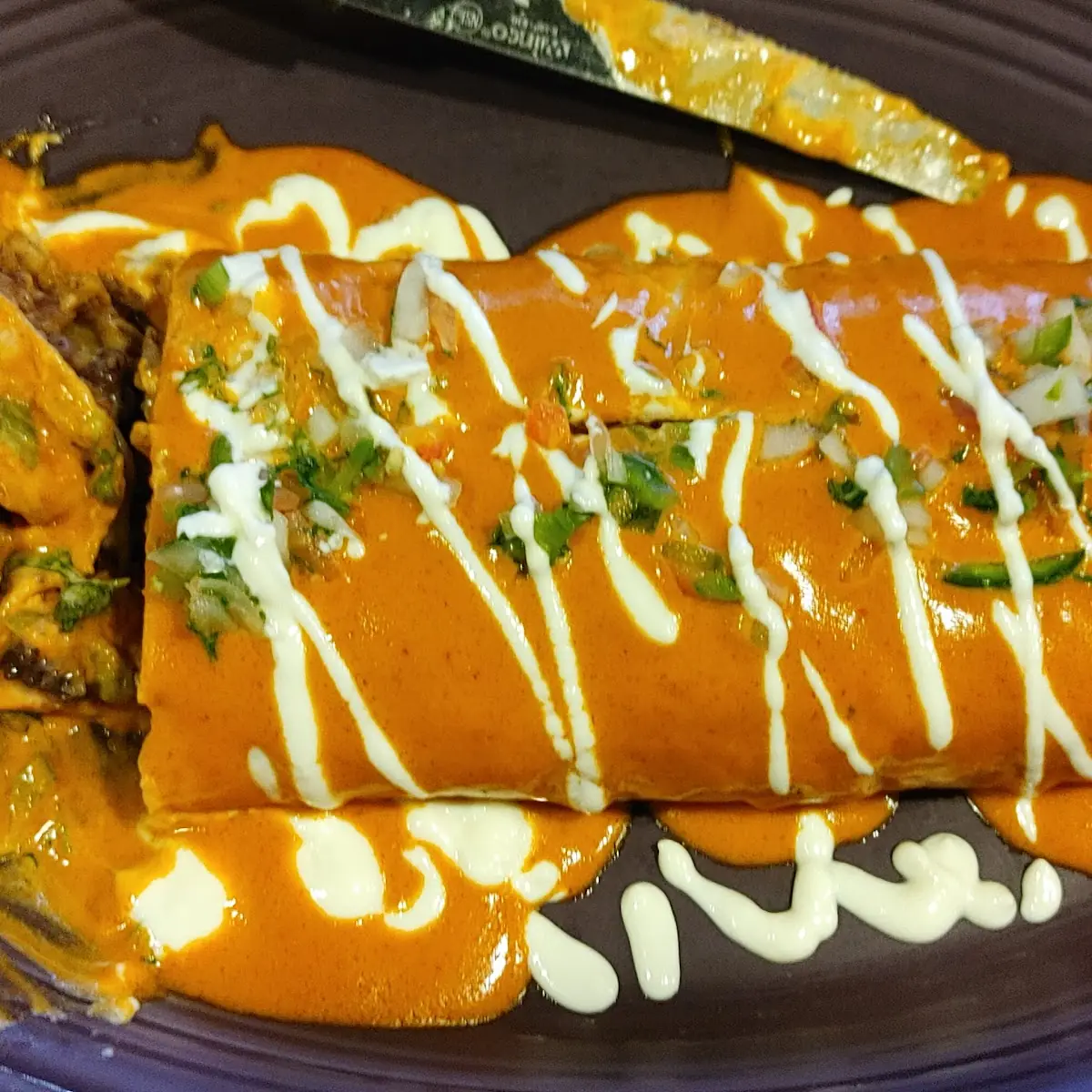 Texano- A Chipotle Chicken & Beef Burrito