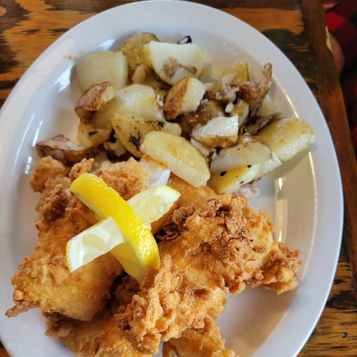 Cod and American Fries
