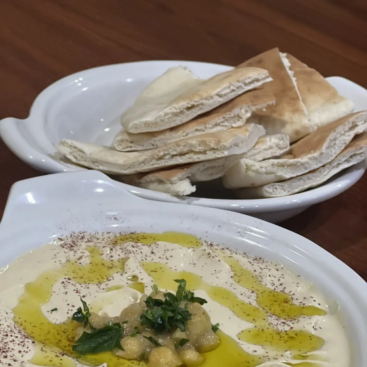 Hummus with Meat