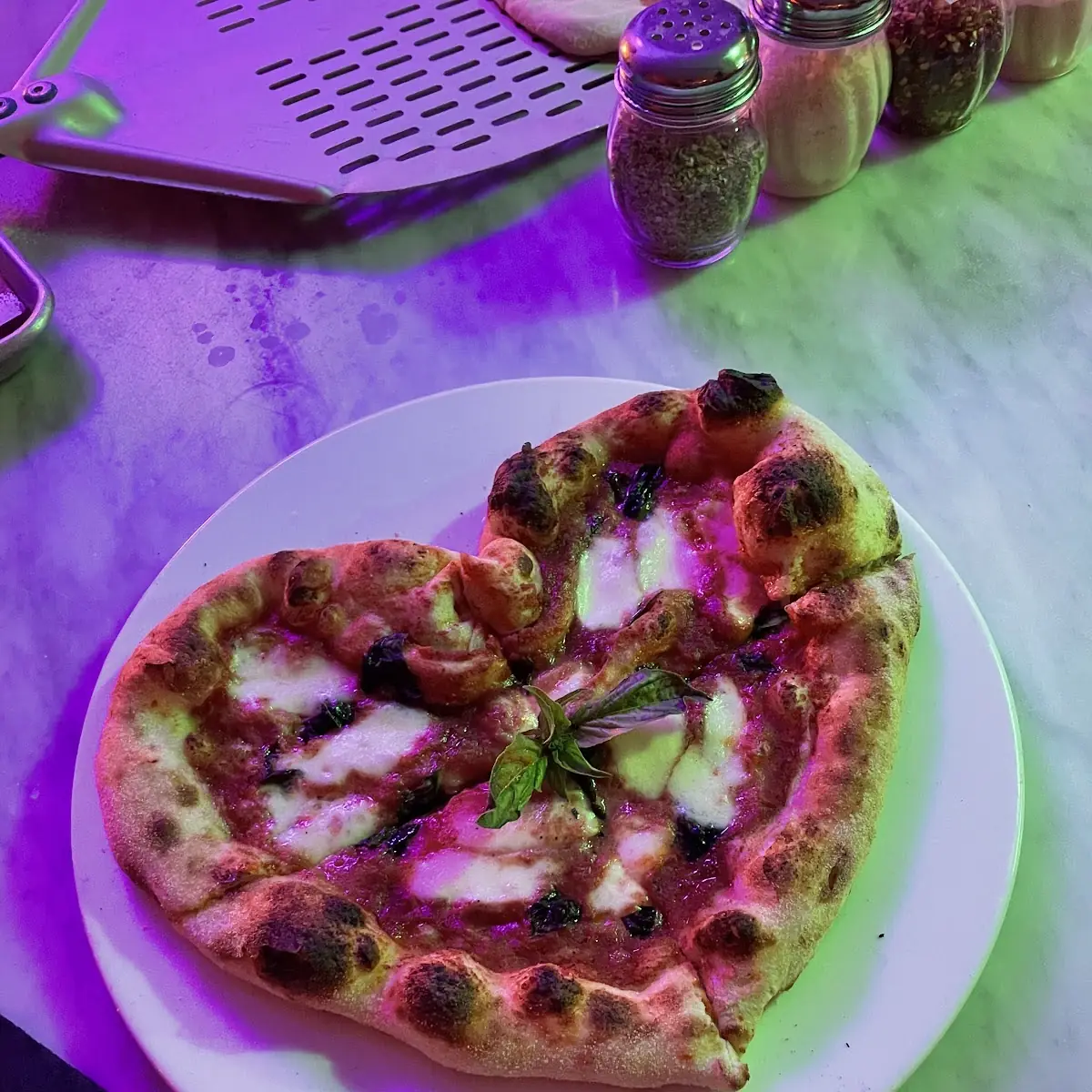 Pizza Flore D’Amore Heart Shaped