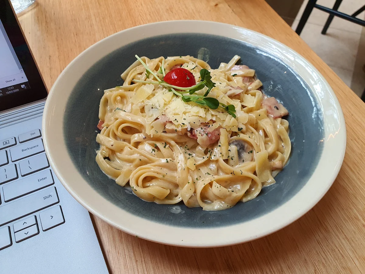 Fettucine Boscaiola, Lumina Cafe
