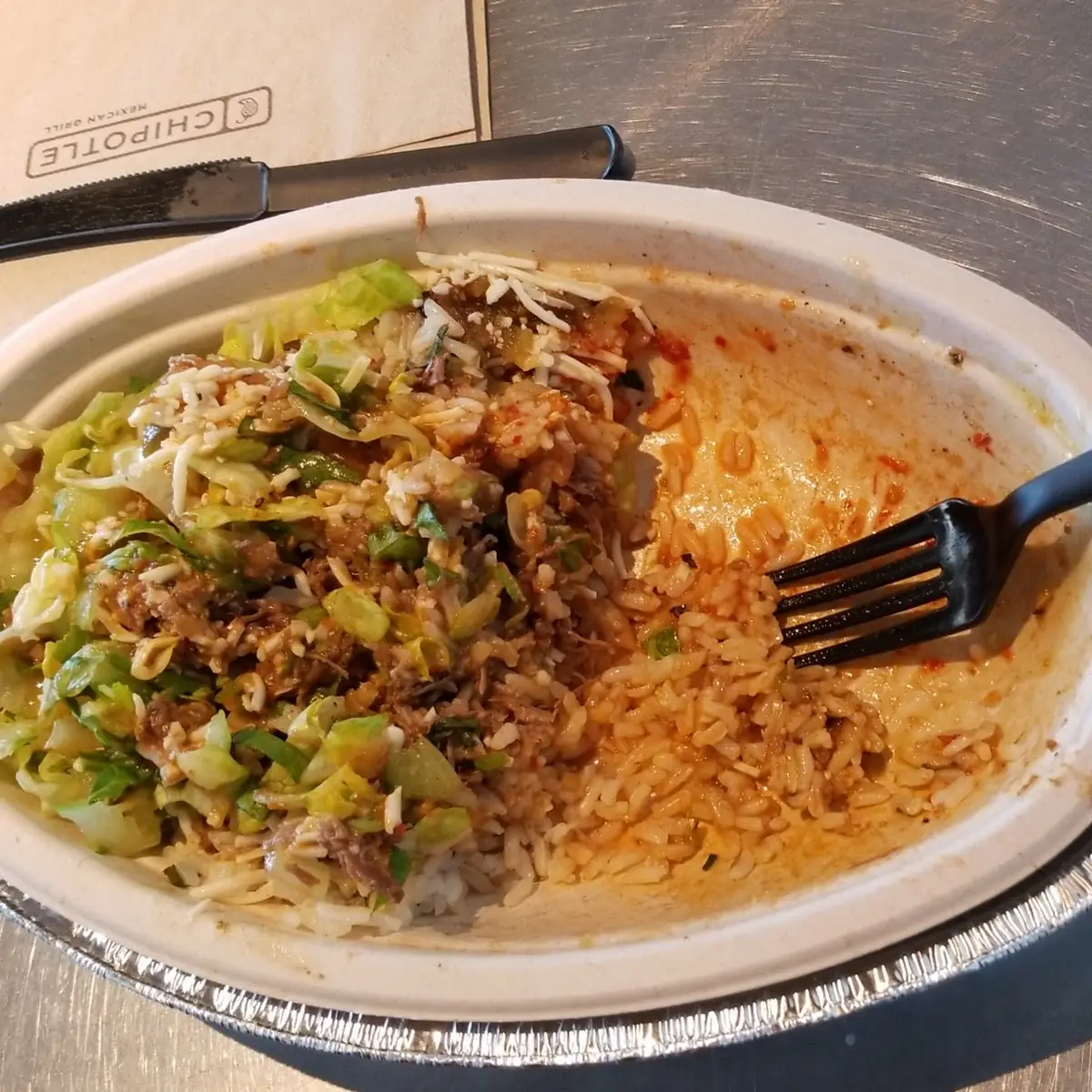 Barbacoa Burrito Bowl