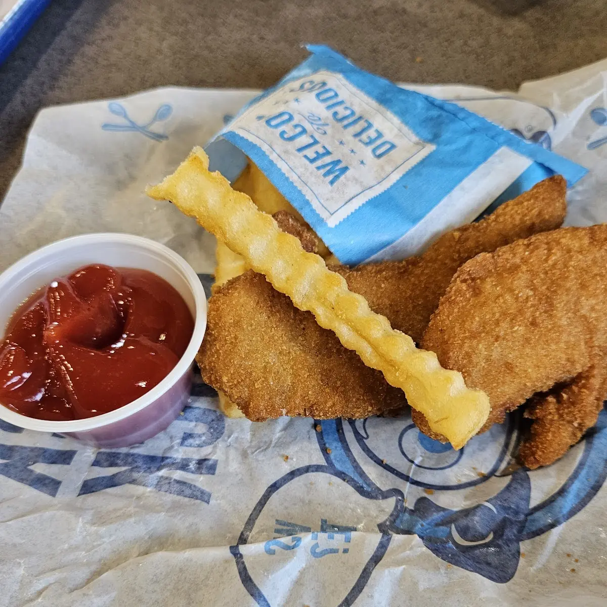 Chicken Tender Kids Hamburger