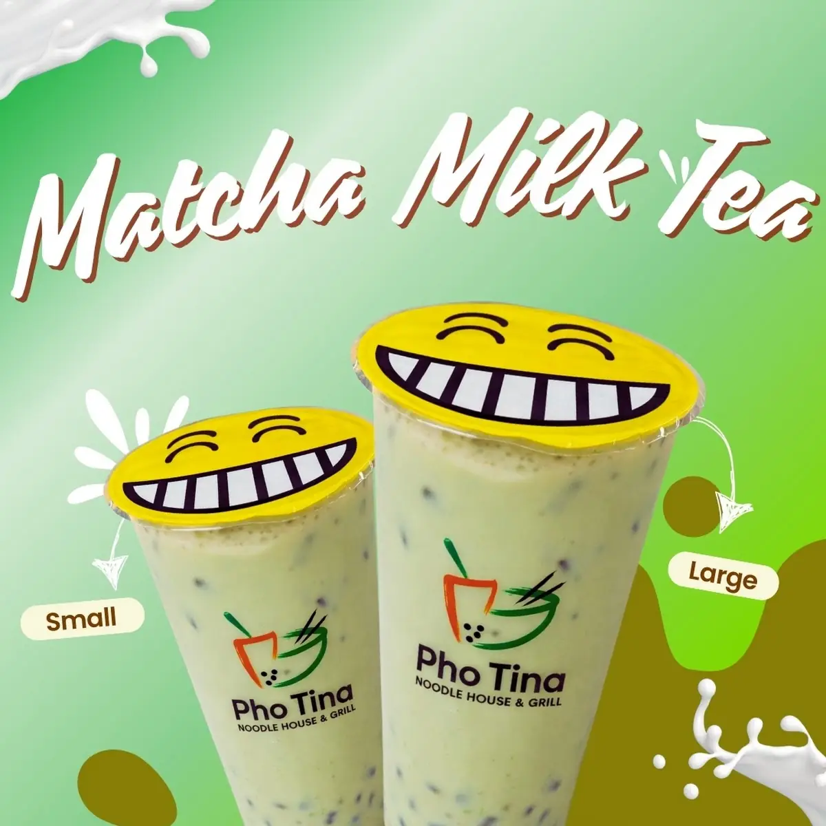 Sea Salt Milk Foam Green Tea
