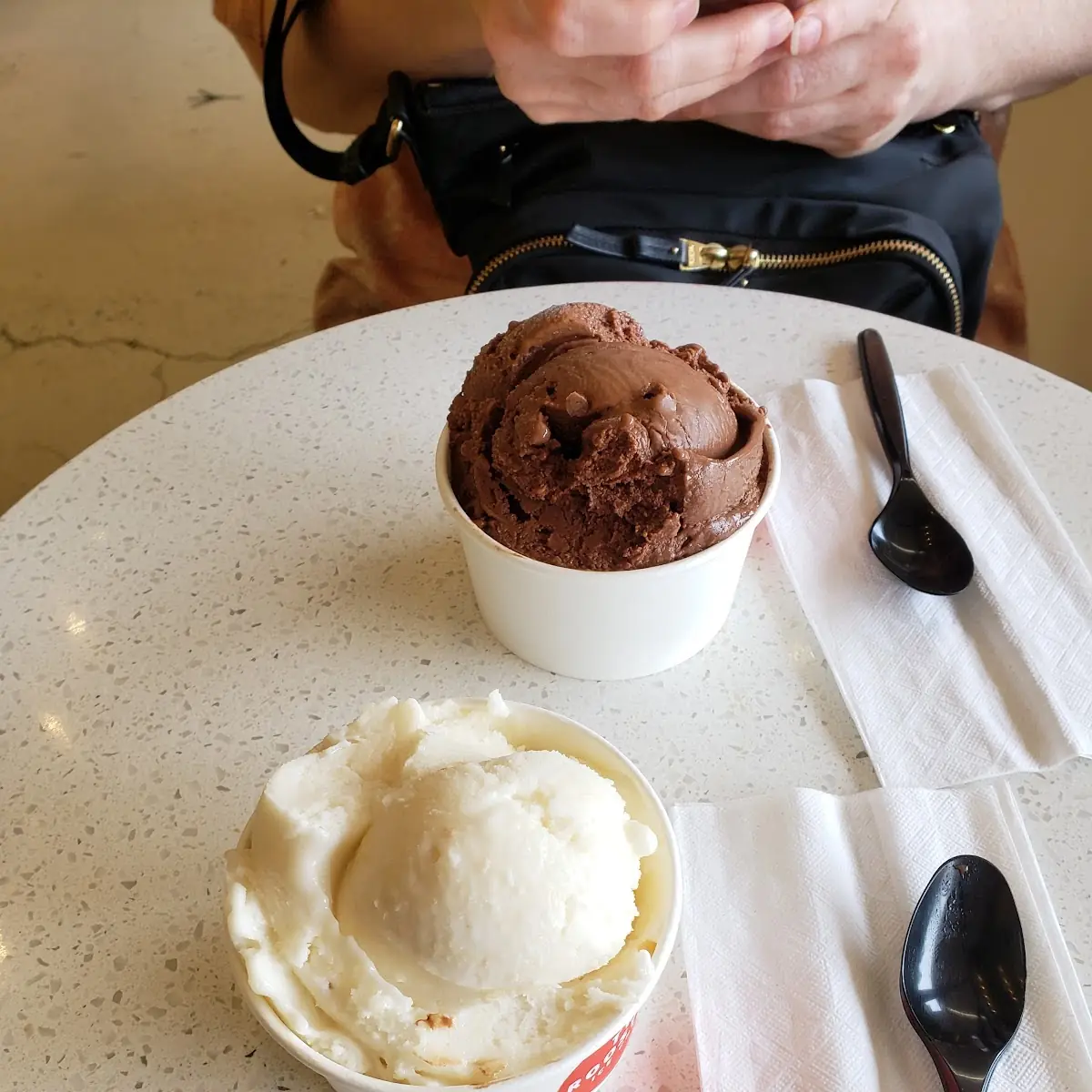 Non-Dairy Chocolate and Pina Colada