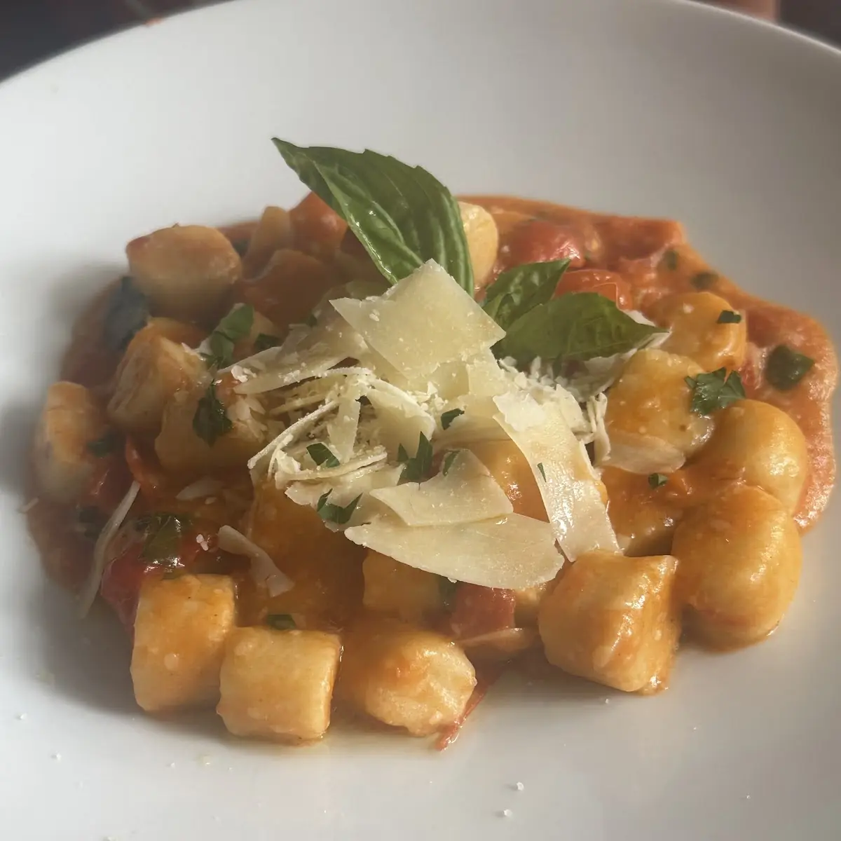 Potato Gnocchi with Tomato Sauce
