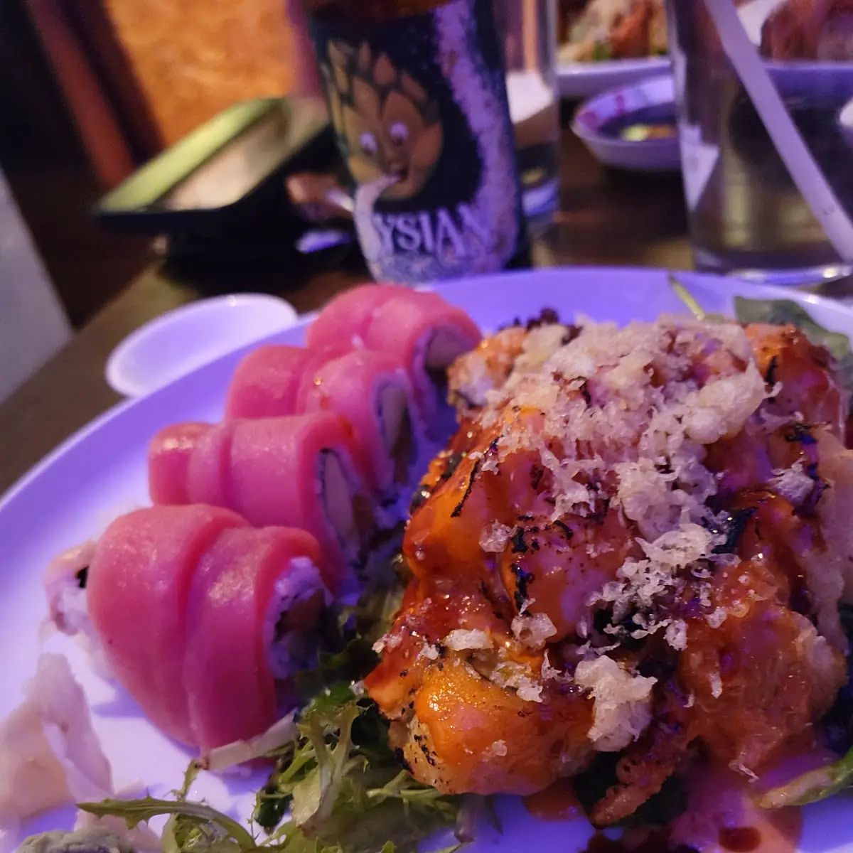 Purple Lobster Roll