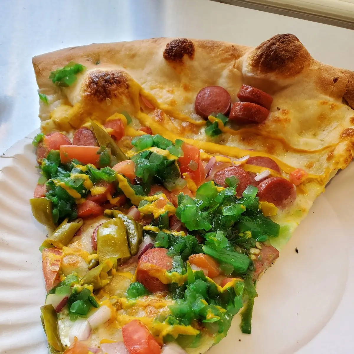 Chicago Dog Pizza