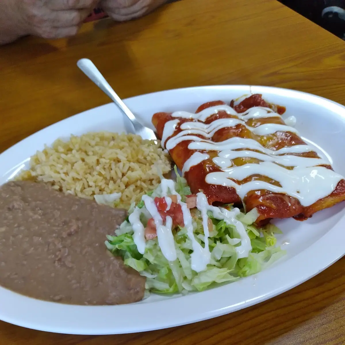 Enchilada Plate