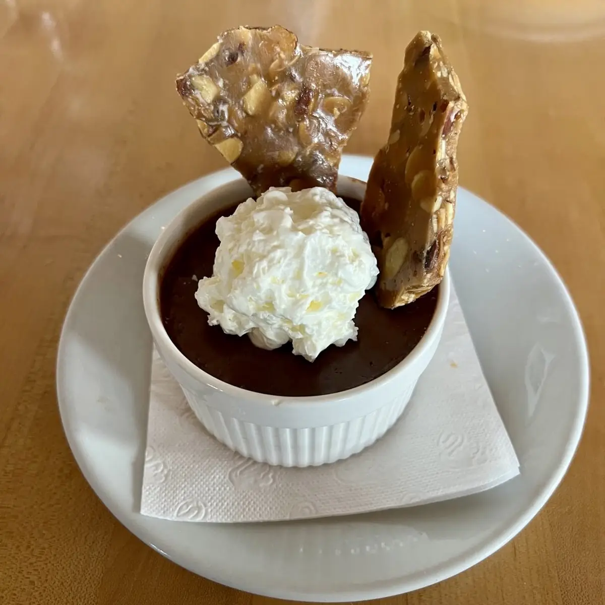 Chocolate Hazelnut Budino