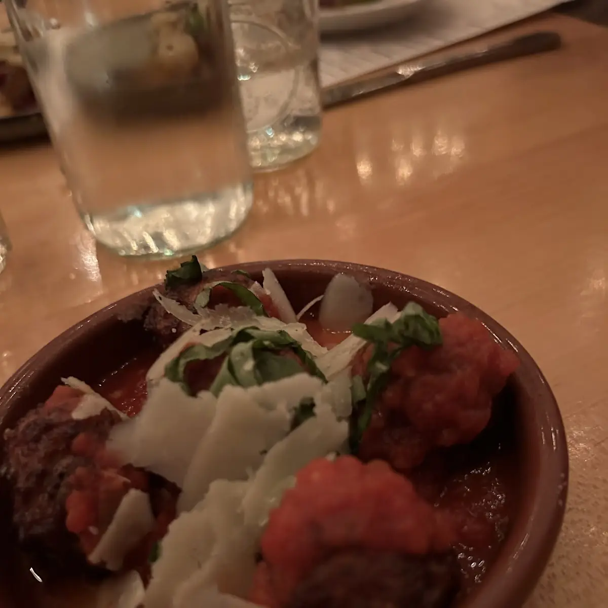 Meatball Parmigiana