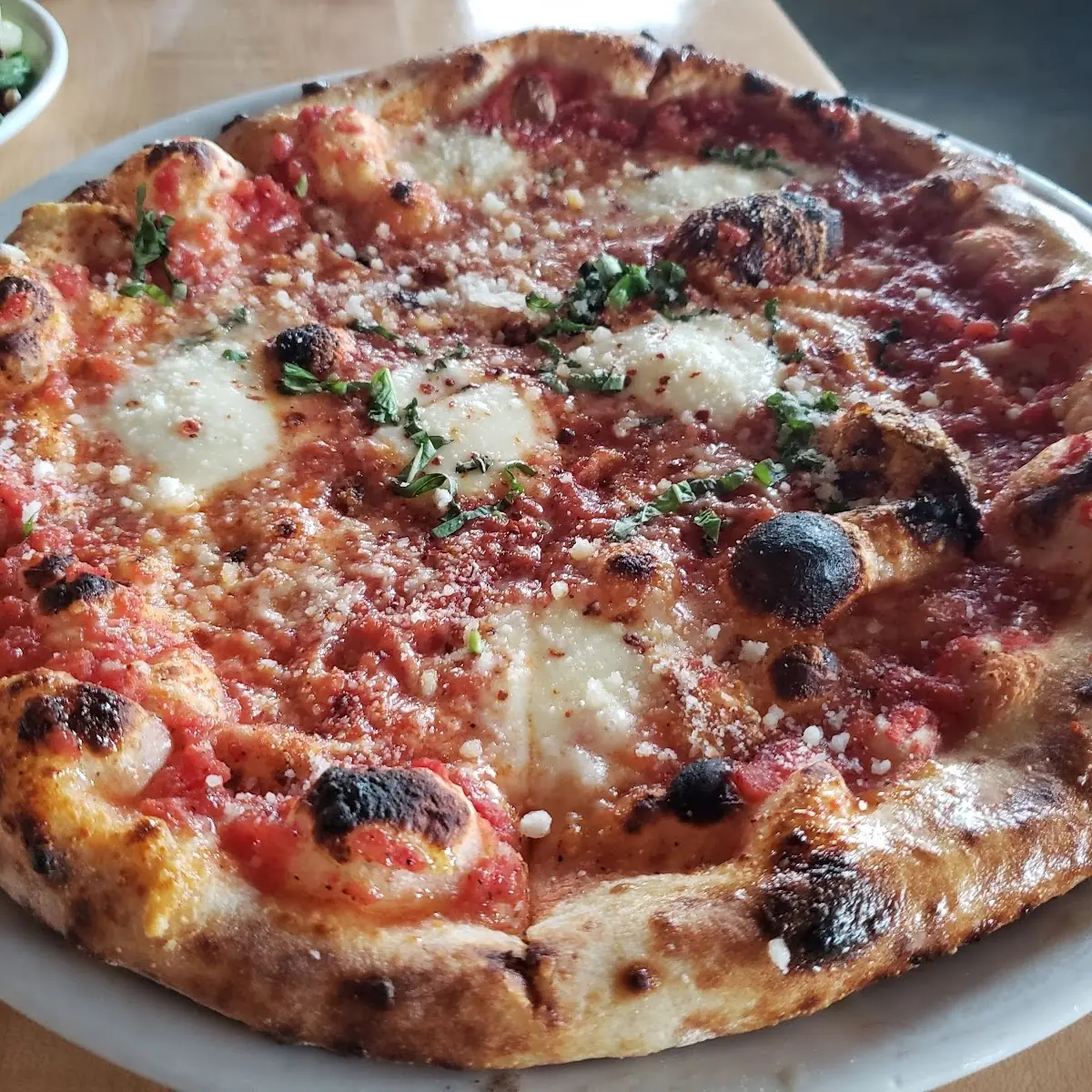 Wood-Fired Margherita Pizza