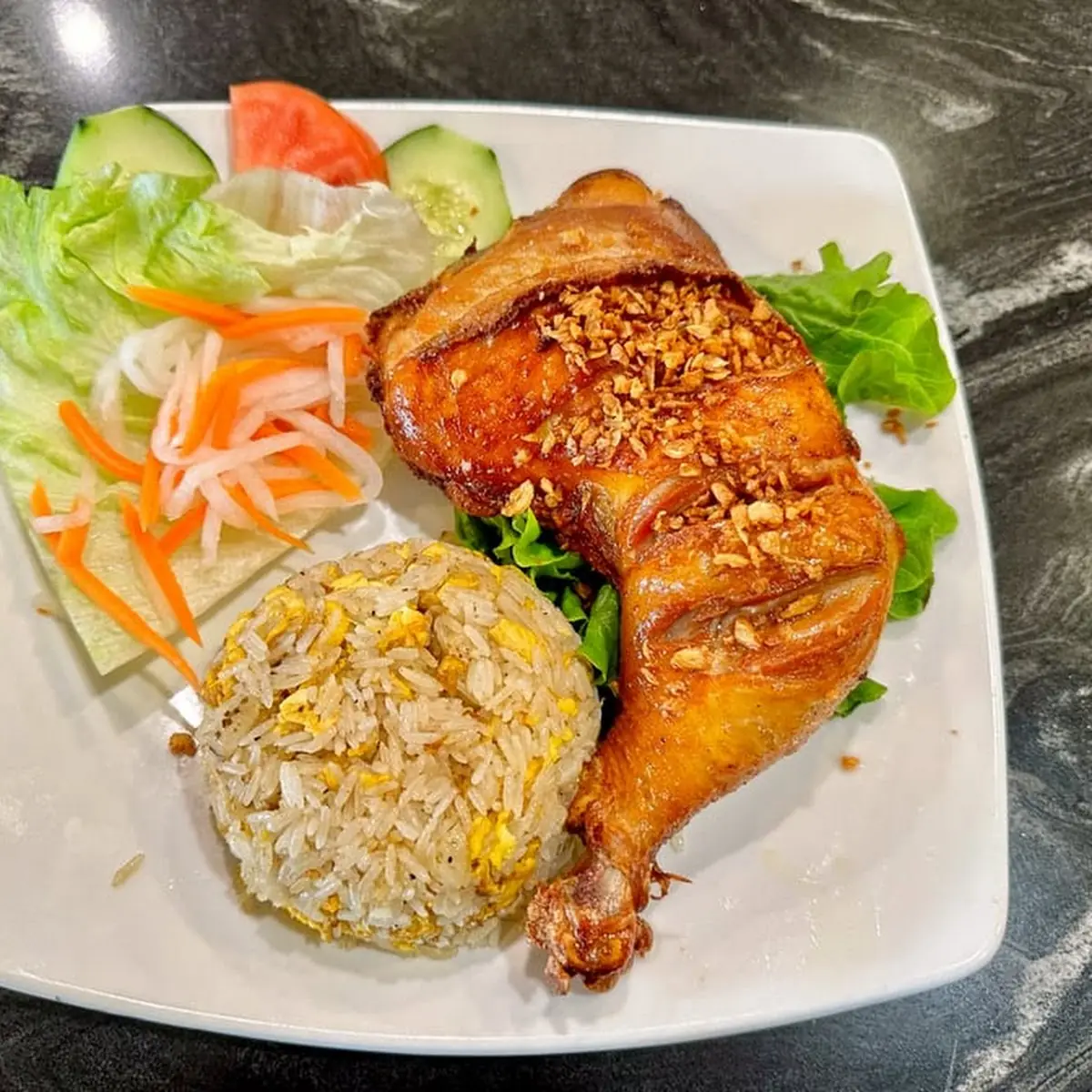 Cơm Chien Ga Xoi Mo
