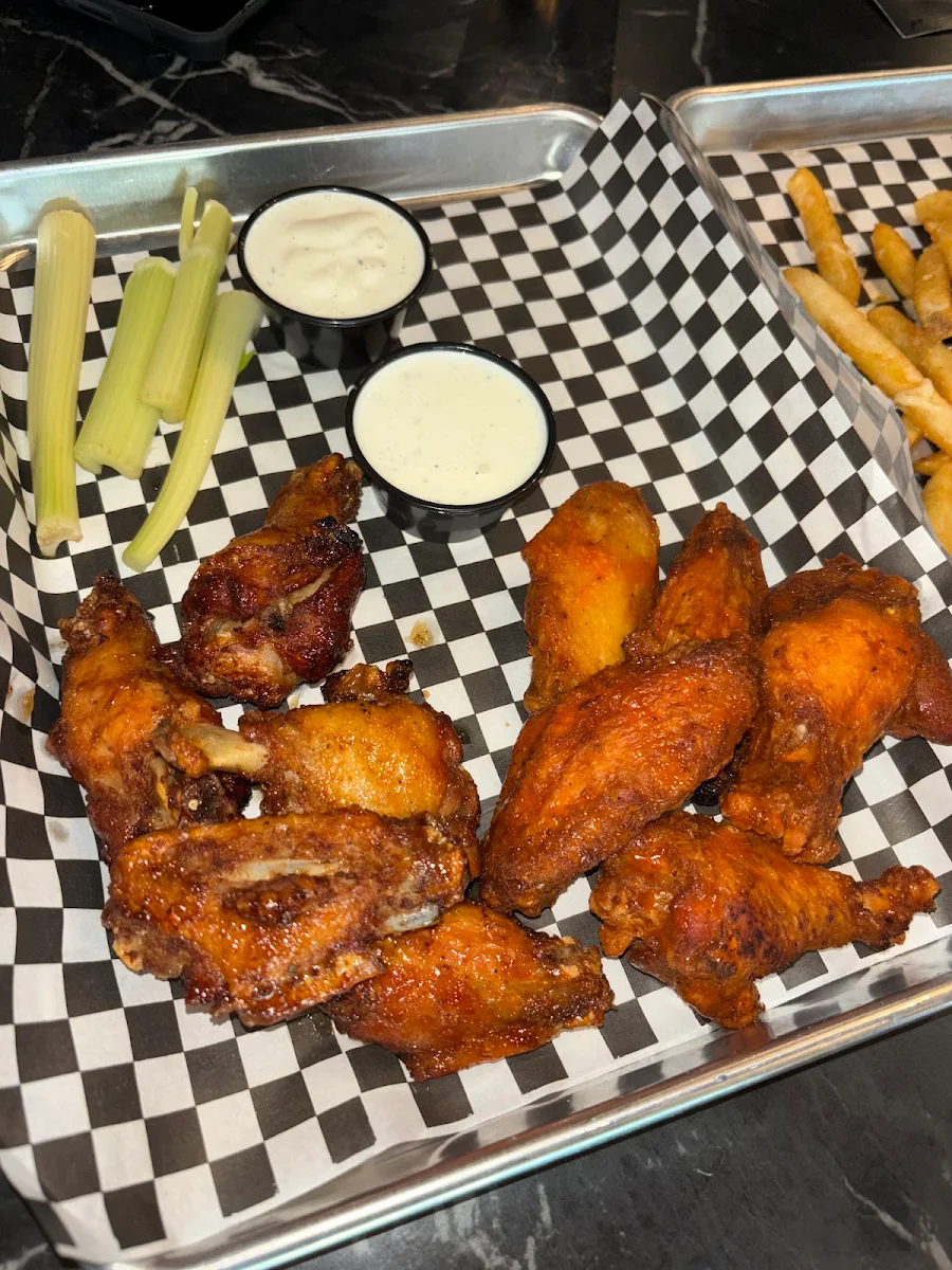 Honey Old Bay Wings