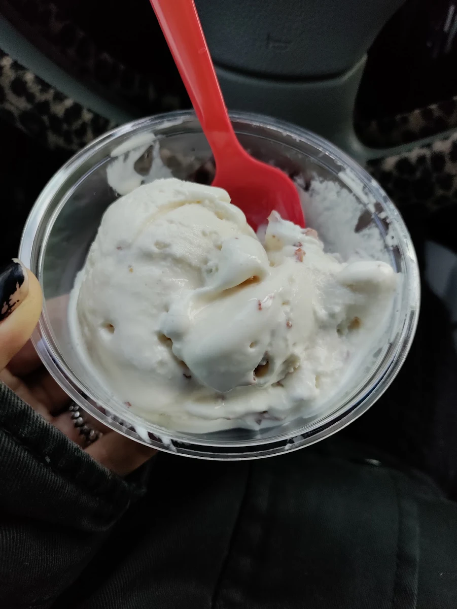 Maple Bourbon Bacon Ice Cream