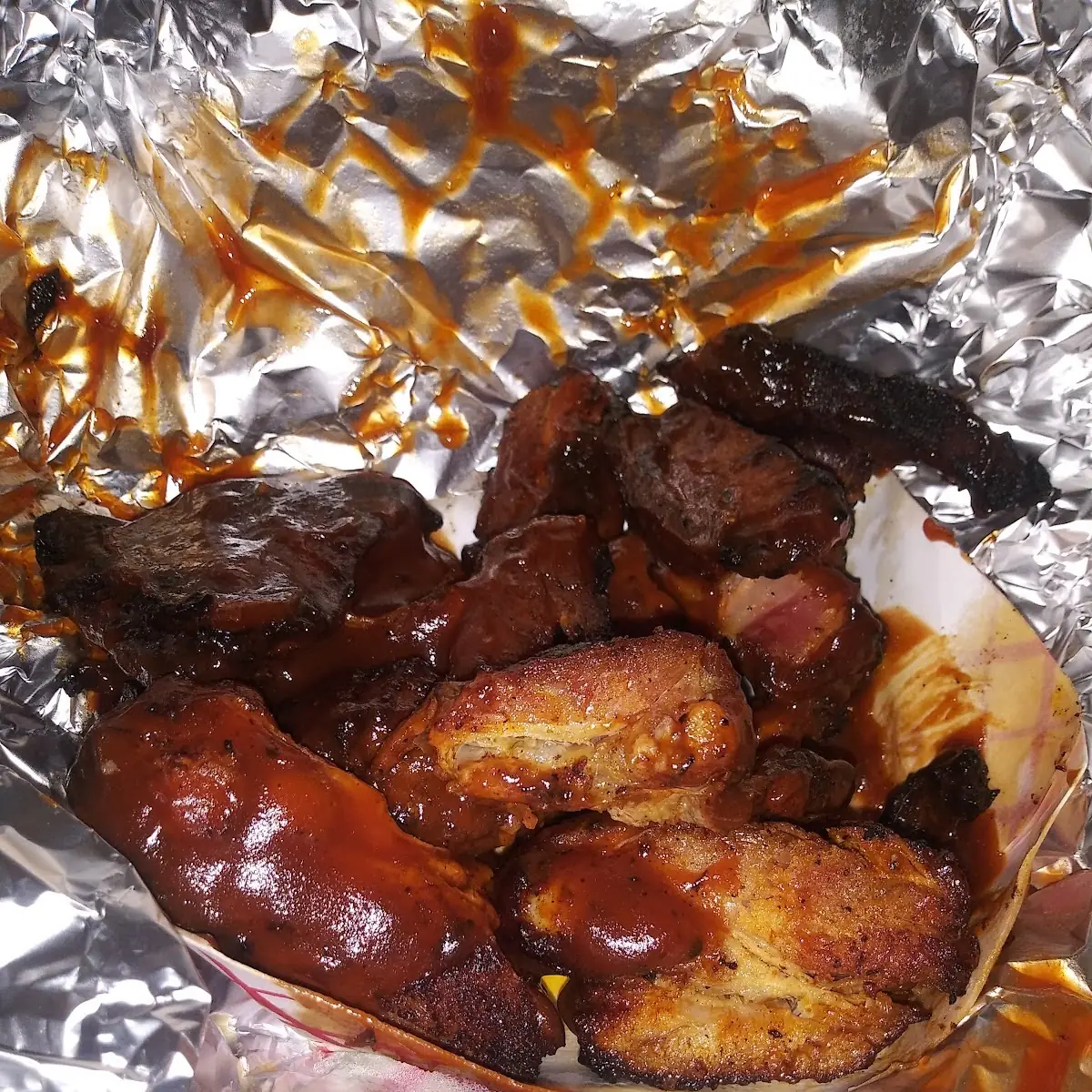 Hickory Smoked Spare Rib Tip Dinner