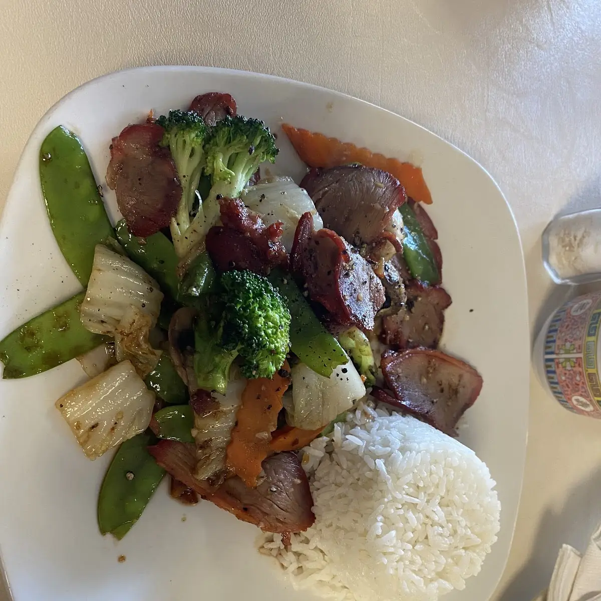 Pork with Stir Fried Vegetables