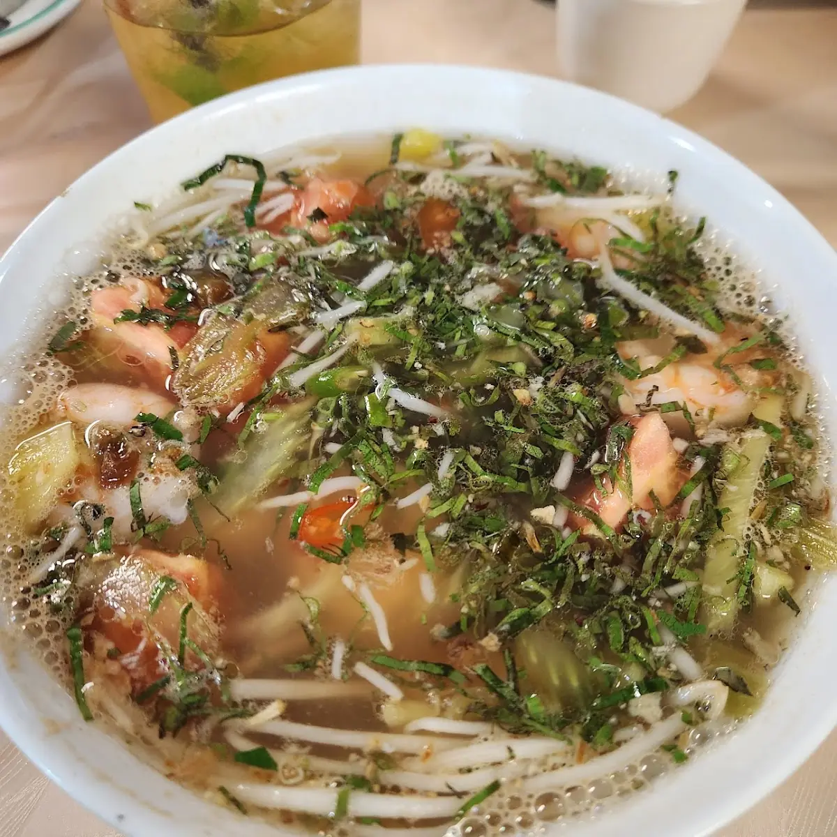 Tamarind Soup with Shrimp