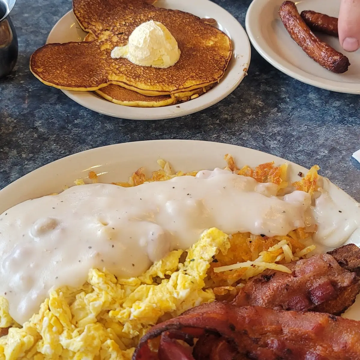 Eggs Benedict with Loaded Potatoes