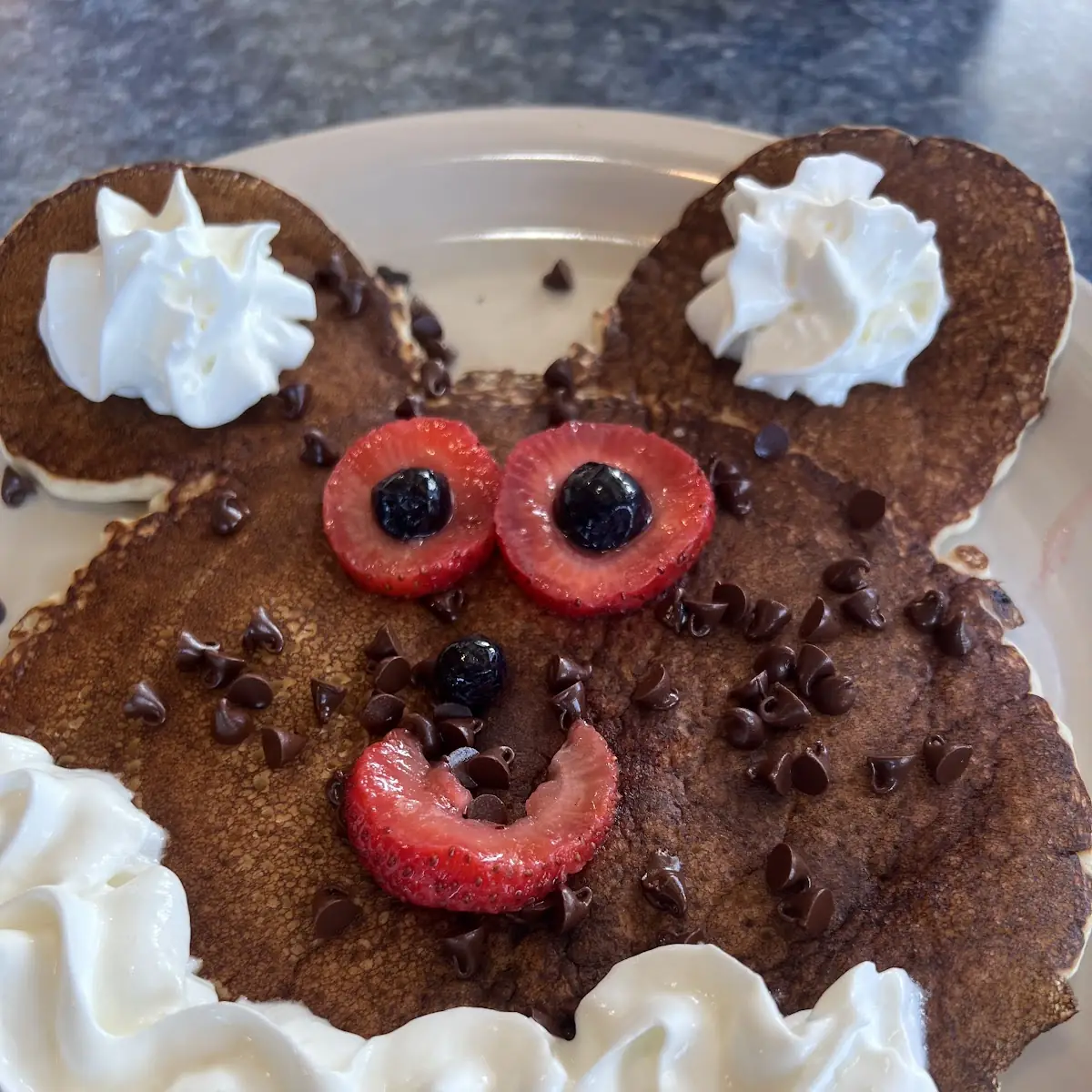 Happy Face Pancake