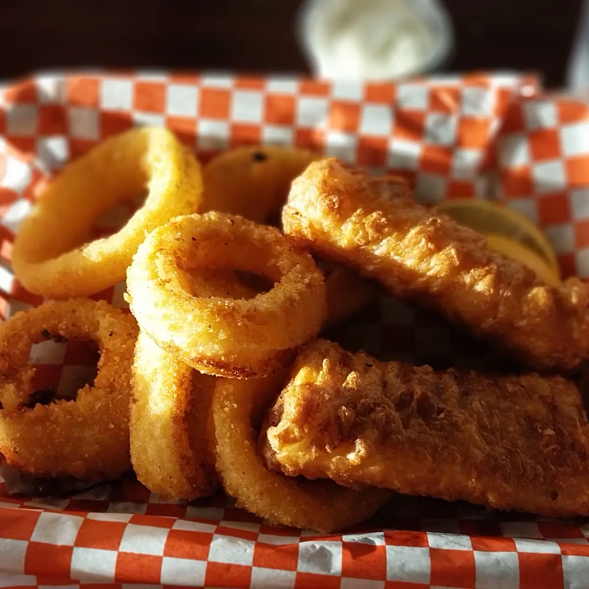 Fish and Onion Rings