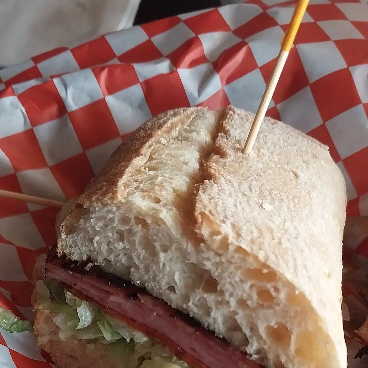 Hot Italian Sub Sandwich