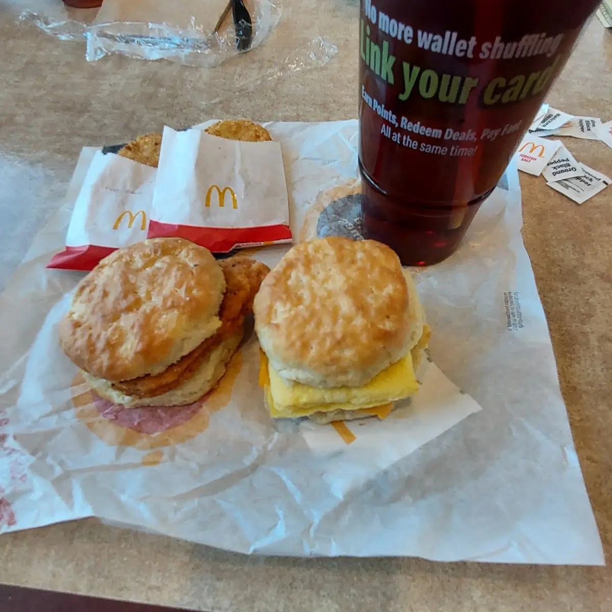 Bacon Egg & Cheese Biscuit