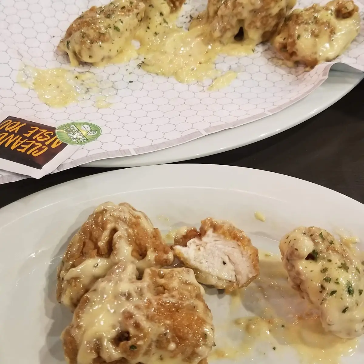 Parmesan Chicken Wings